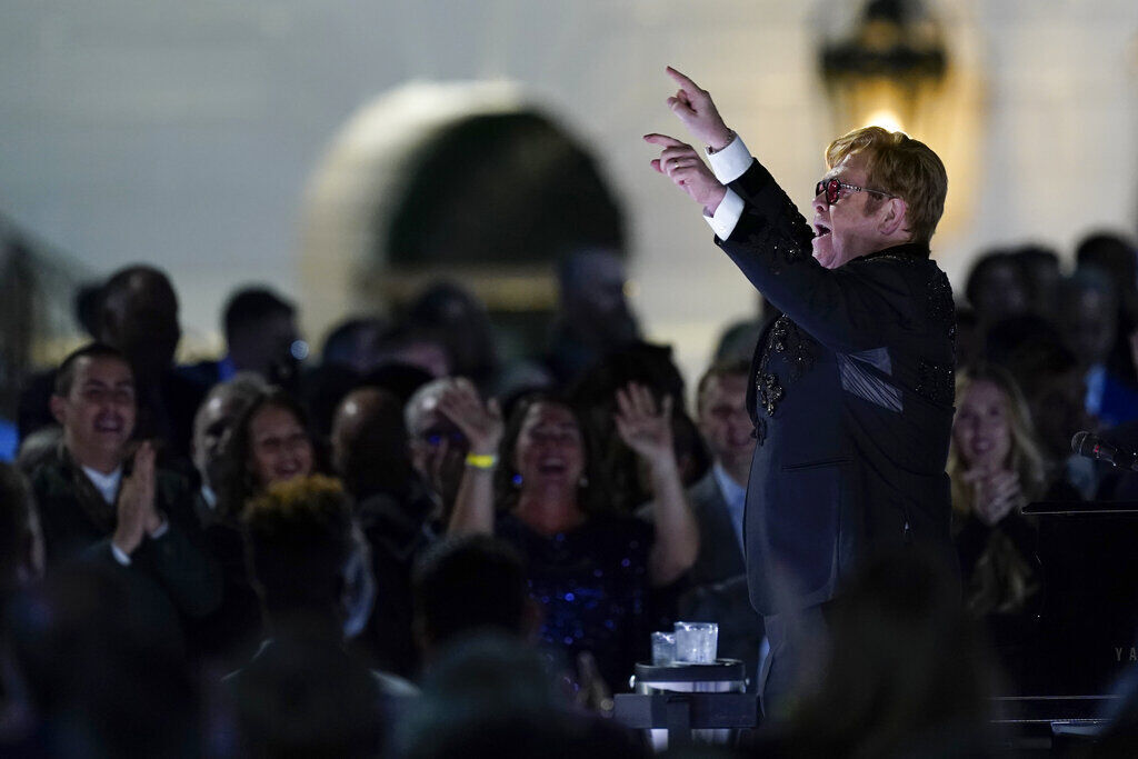 Biden White House Elton John
